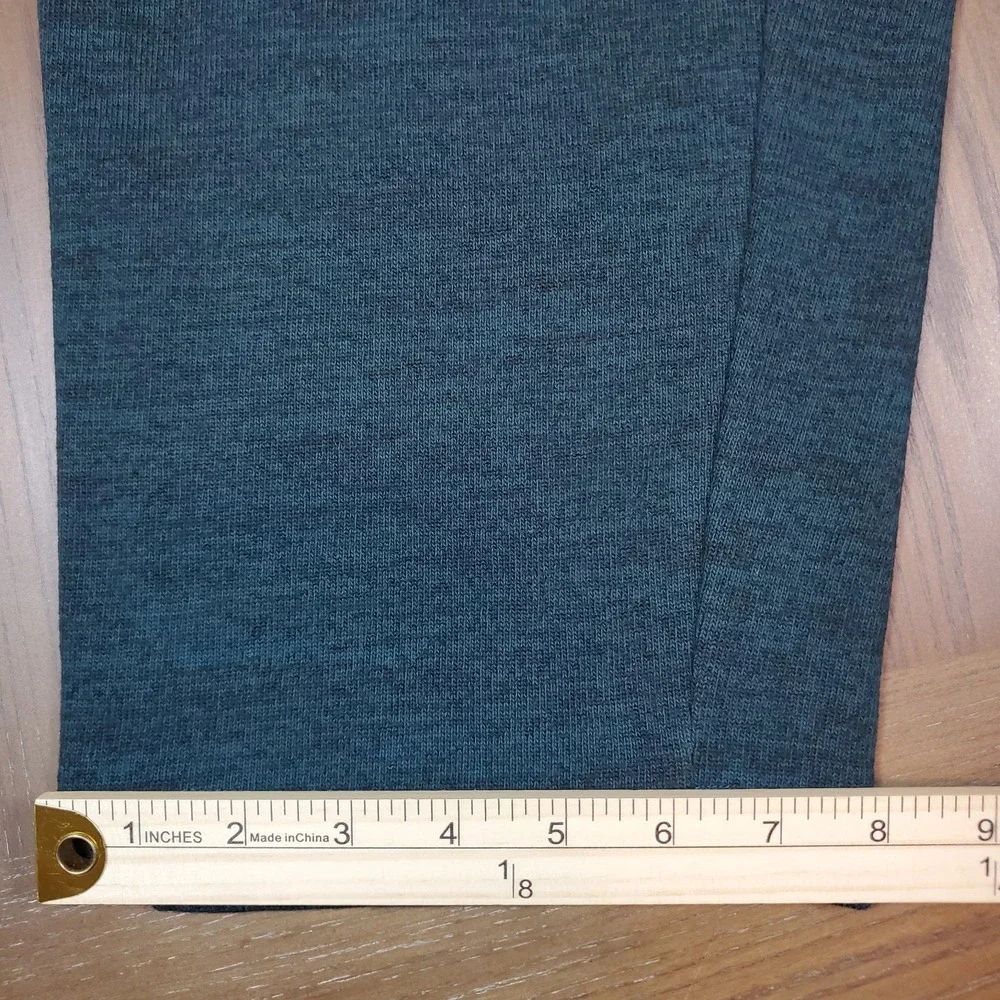 Levi's Men's‎ Heavyweight Size Large Green/Black Sweatpants Drawstring Pockets